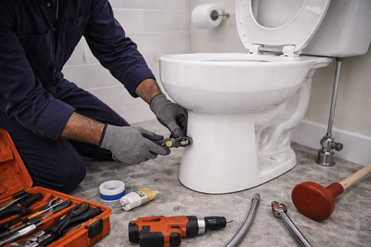 toilet repair & installation